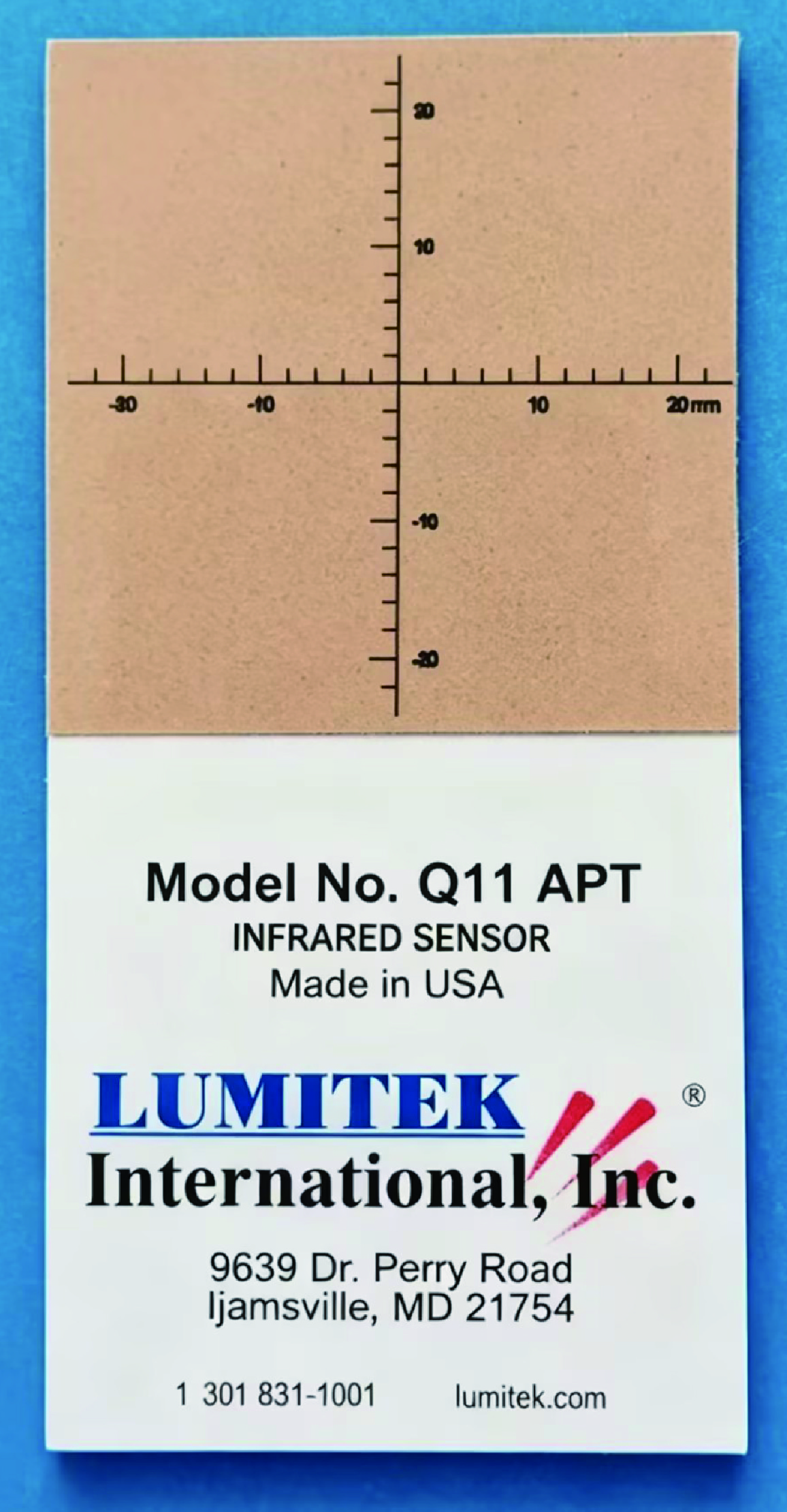 硬板式红外显示卡 2″ × 2″ AP-T 系列(透射式)